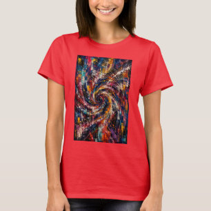 Infinite Chaos Abstract Vortex T-Shirt