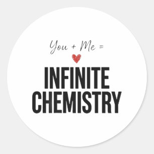 Infinite Chemistry Sticker Science Lover Gift