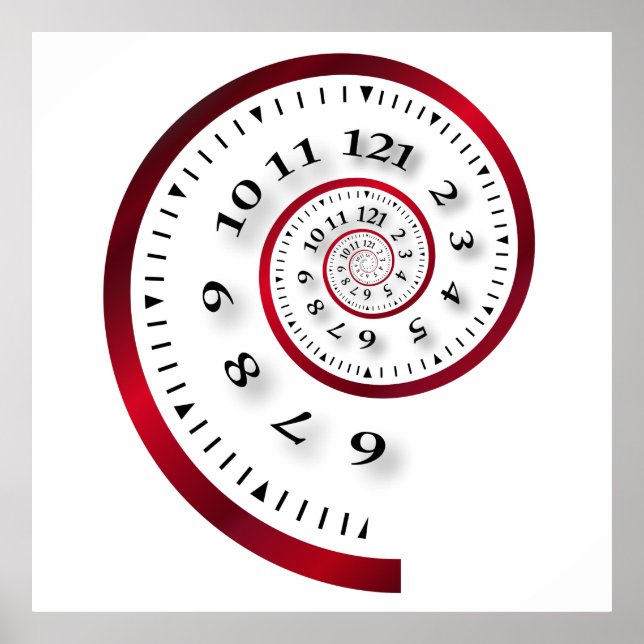 Infinite clock poster (Front)