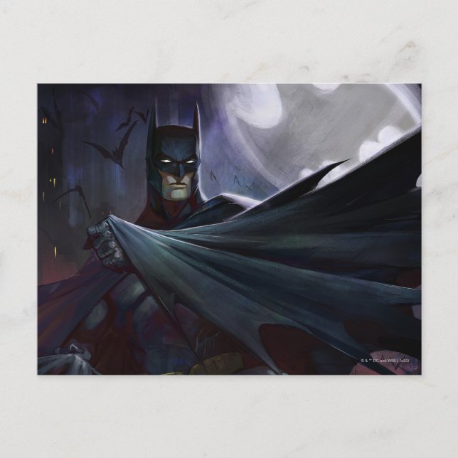 Infinite Crisis Batman Illustration Postcard (Front)