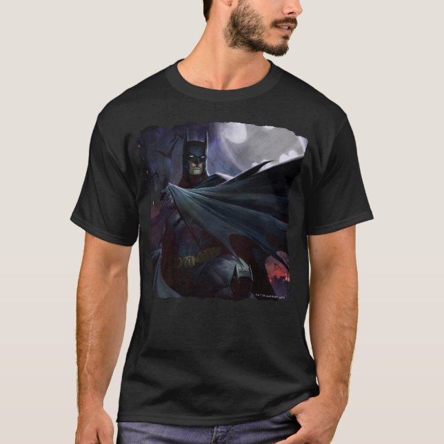 Infinite Crisis Batman Illustration T-Shirt (Front)