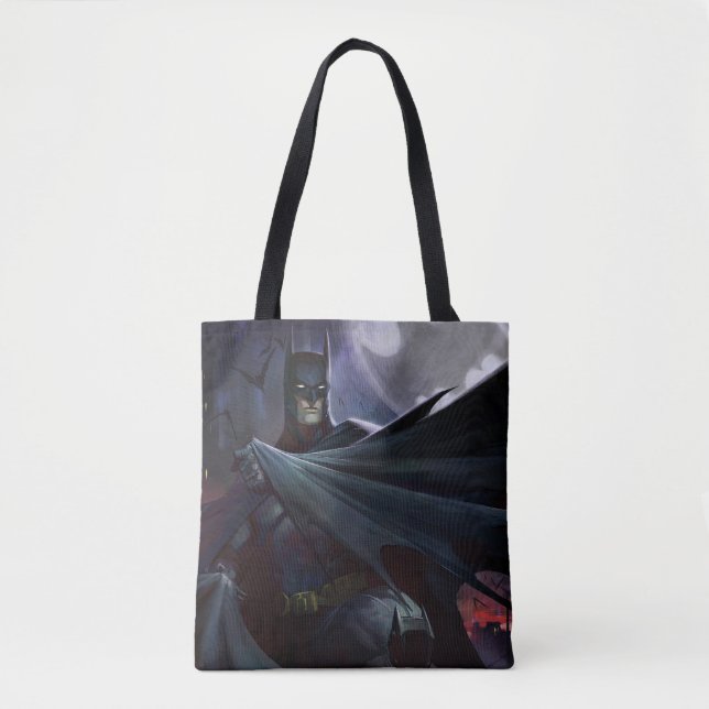 Infinite Crisis Batman Illustration Tote Bag (Front)