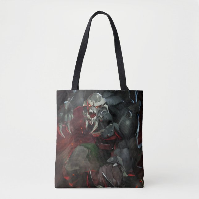 Infinite Crisis Doomsday Illustration Tote Bag (Front)