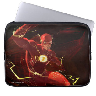 Infinite Crisis Flash Illustration Laptop Sleeve