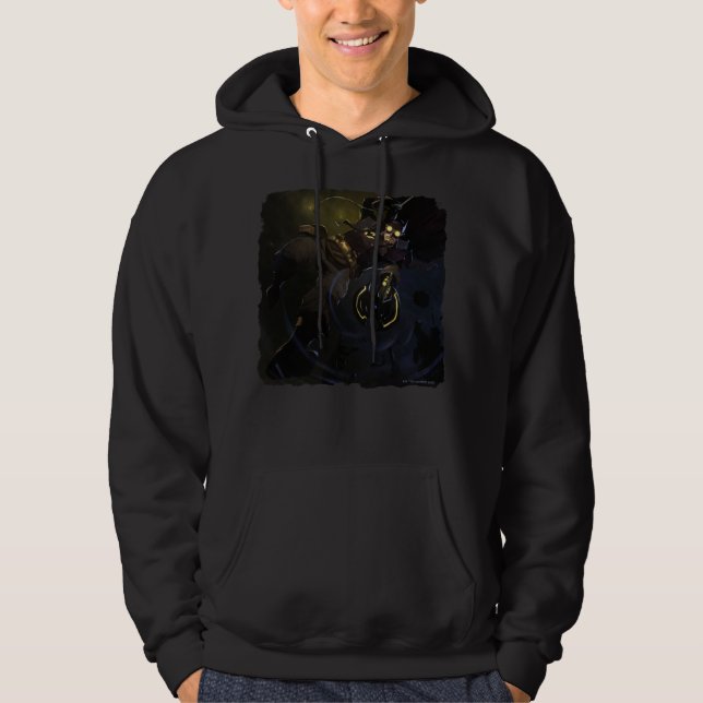 Infinite Crisis Gaslight Batman Illustration Hoodie (Front)