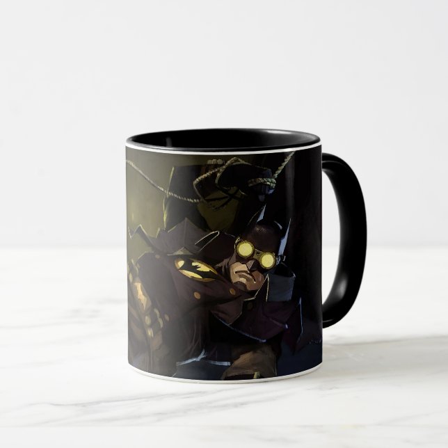 Infinite Crisis Gaslight Batman Illustration Mug (Front Right)