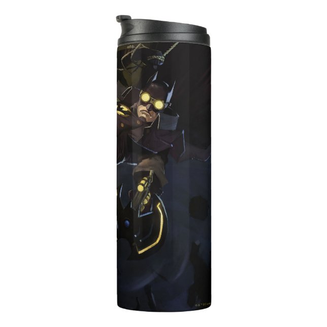 Infinite Crisis Gaslight Batman Illustration Thermal Tumbler (Rotated Right)