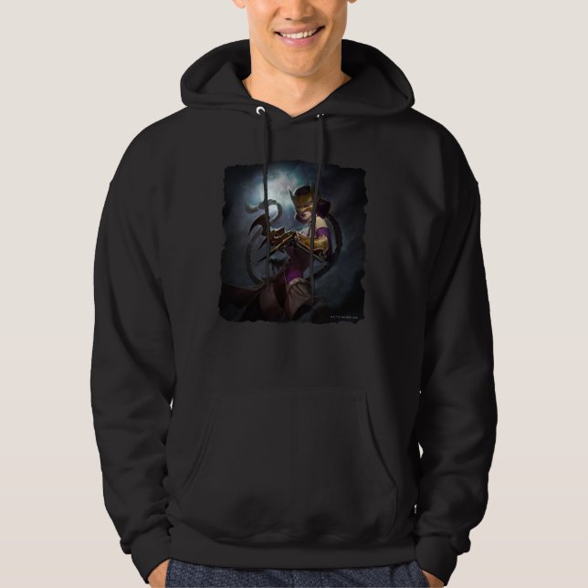 Infinite Crisis Gaslight Catwoman Illustration Hoodie (Front)