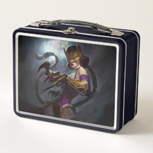 Infinite Crisis Gaslight Catwoman Illustration Metal Lunch Box