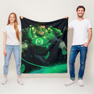 Infinite Crisis Green Lantern Illustration Fleece Blanket