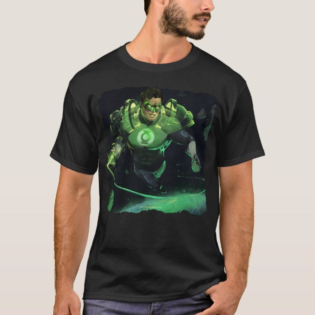 Infinite Crisis Green Lantern Illustration T-Shirt (Front)