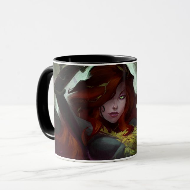 Infinite Crisis Poison Ivy Illustration Mug (Front Left)