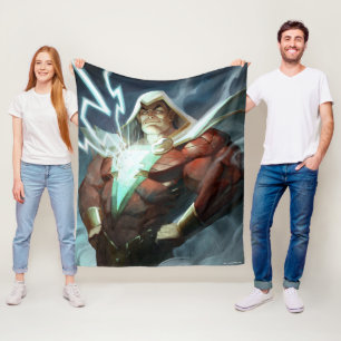 Infinite Crisis Shazam Illustration Fleece Blanket