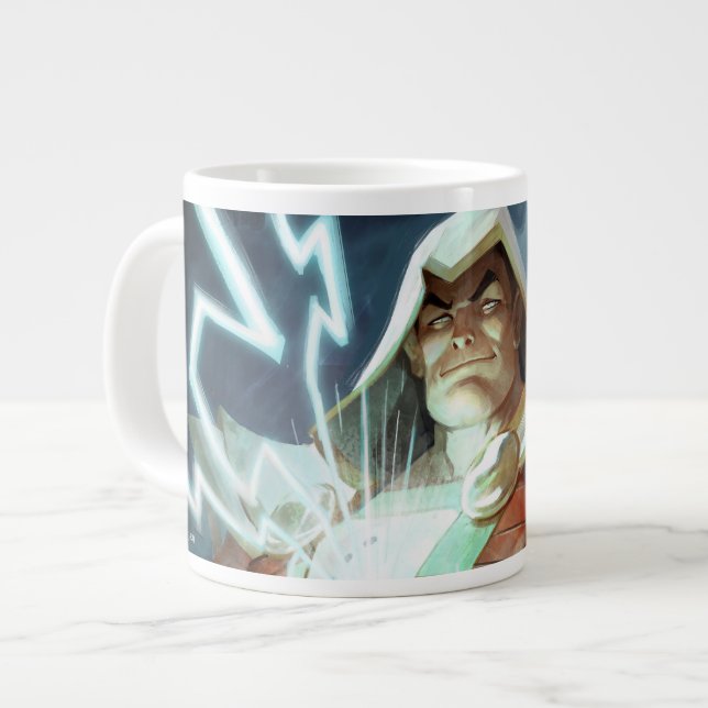 Infinite Crisis Shazam Illustration Large Coffee Mug (Front Left)