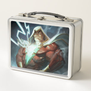 Infinite Crisis Shazam Illustration Metal Lunch Box
