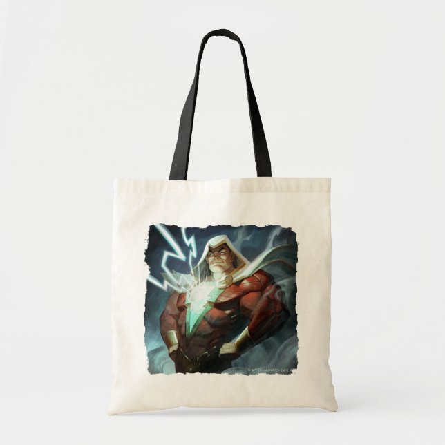 Infinite Crisis Shazam Illustration Tote Bag (Front)