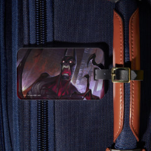 Infinite Crisis Vampire Batman Illustration Luggage Tag