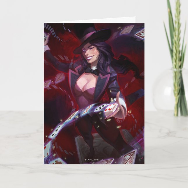 Infinite Crisis Zatanna Illustration Card (Front)
