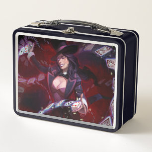 Infinite Crisis Zatanna Illustration Metal Lunch Box