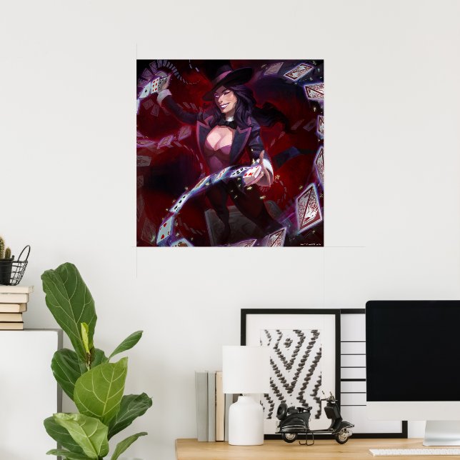 Infinite Crisis Zatanna Illustration Poster (Home Office)