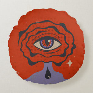 Infinite Cry Round Cushion