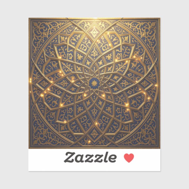 Infinite Geometry – Islamic Geometric Pattern (Sheet)