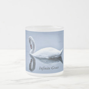 Infinite Grace Swan Frosted Cup