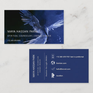 Infinite Grace   Winged Angel Business Card