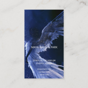 Infinite Grace Winged Angel Business Card
