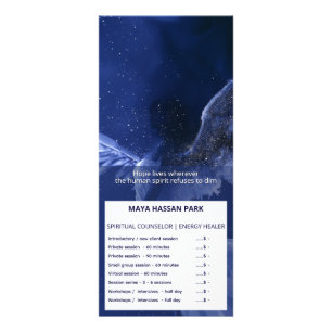 Infinite Grace   Winged Angel Rack Card