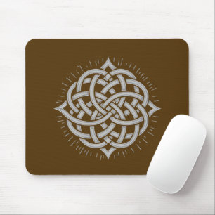 Infinite Harmony: Sacred Mandala Celtic Symbol Art Mouse Mat