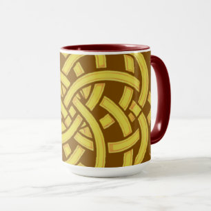 Infinite Harmony: Sacred Mandala Celtic Symbol Art Mug
