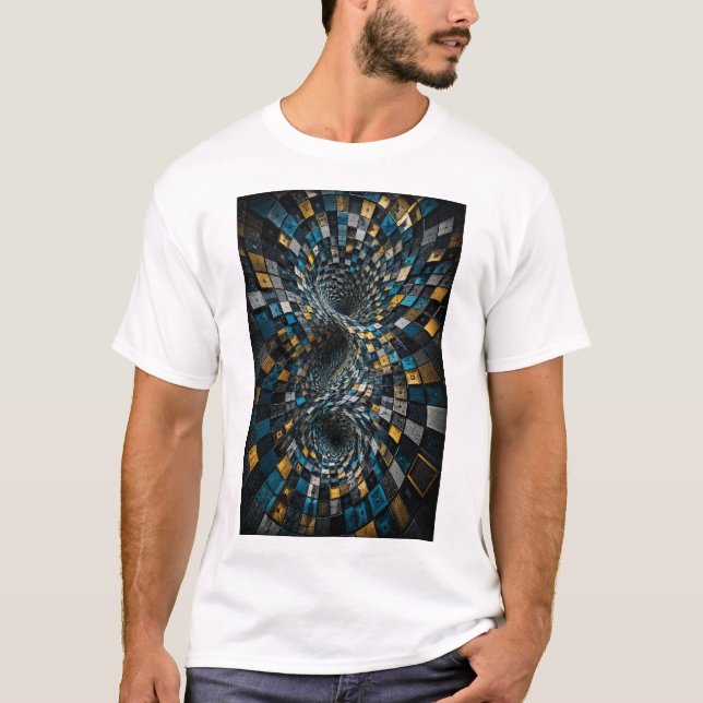 Infinite Illusion Vortex T-Shirt (Front)