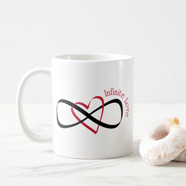 Infinite Love Coffee Mug (With Donut)