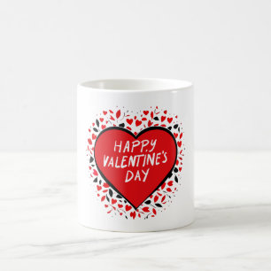 Infinite Love on Valentine's Day Coffee Mug
