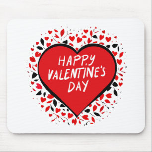 Infinite Love on Valentine's Day Mouse Mat