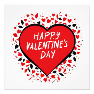 Infinite Love on Valentine's Day Photo Print