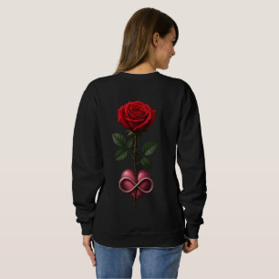 Infinite Love Rose Sweatshirt