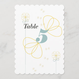 Infinite Love Wedding Table Card