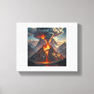 Infinite Luxury: Colourful Loops Canvas Print