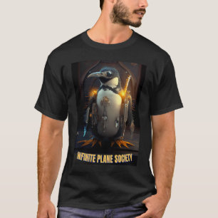 Infinite Plane Society Steampunk Pengiun T-Shirt