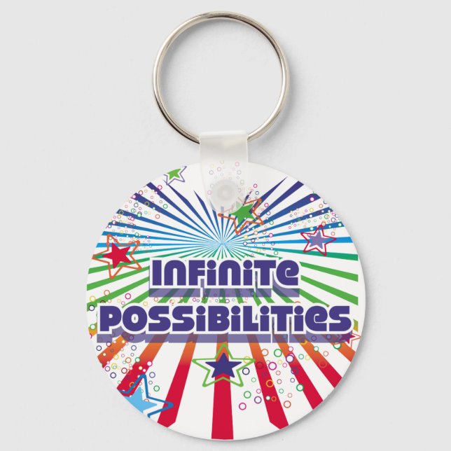 Infinite Possibilities Key Ring (Front)