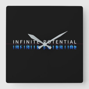 Infinite Potential Glitch Clock