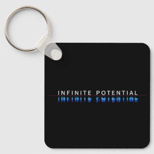 Infinite Potential Glitch Keychain