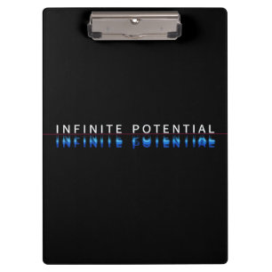 "Infinite Potential" Motivational Clipboard