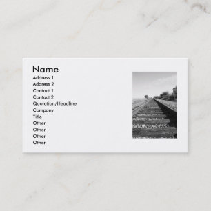Infinite Railroad Business Card