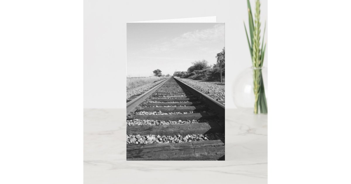 Infinite Note Card Infinite Railroad Greeting Card,Note Card | Zazzle