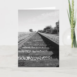 Infinite Railroad Greeting Card,Note Card