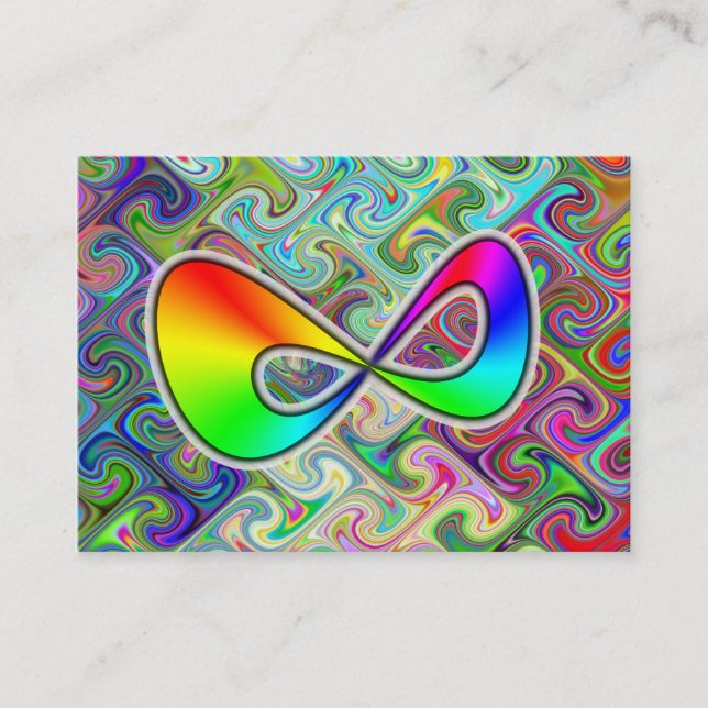 Infinite Rainbow Business Card (Front)