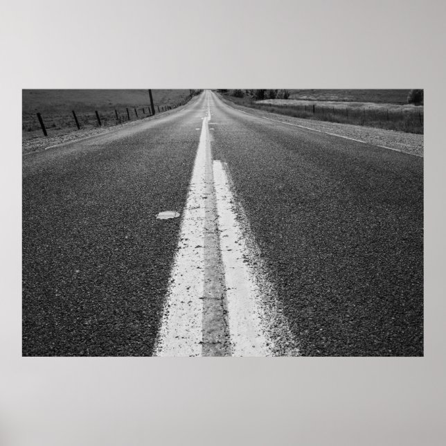 Infinite Road Poster,Print Poster (Front)